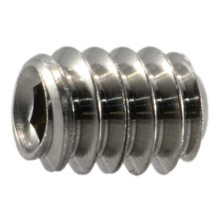 Midwest Fastener #6-32 x 3/16" 18-8 Stainless Steel Coarse Thread Hex Socket Headless Set Screws 20PK 67564